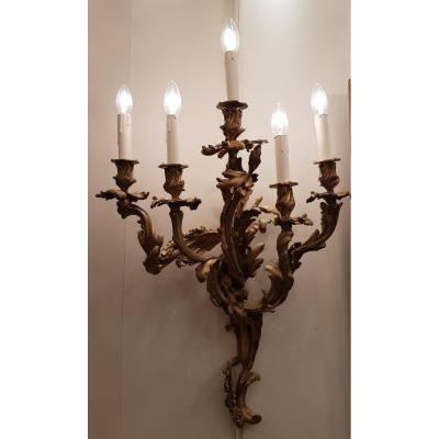 19th Century Louis XV Appliques