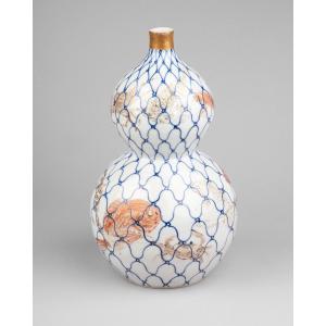 Arita. Vase In The Shape Of A Double Gourd. Japan, Late 19th Century