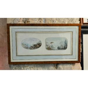 Charles Lalou (- 1870 - Oil On Paper
