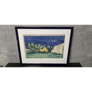 Jean Marzelle (1916-2005) Signed Lithograph 