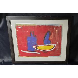 Miguel ángel Yrazazábal (born 1945) – Abstract Still Life, 1991