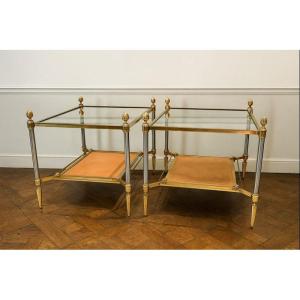Pair Of Side Tables Attributed To Maison Jansen, Circa 1950–1960