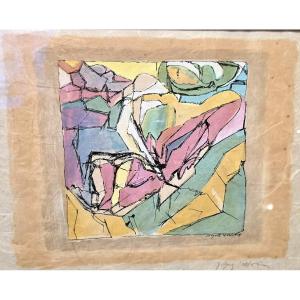 Jacques Villon (1875–1963) - Lithograph Signed In Pencil Circa 1960