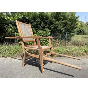 Thonet Napoleon III Beach Sedan Chair 19th Century Deauville Nice Biarritz