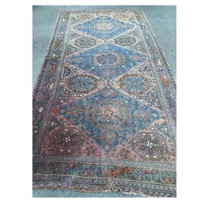 Large Old Turkmen Carpet Bukhara Kilim Antique Carpet Persian 360 X 195 Cm