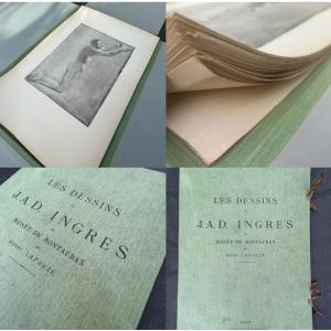 Ingres' Drawings 45 Litho Print Henry Lapauze Bulloz Publisher Montauban
