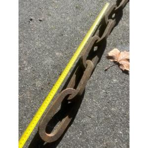 15m Heavy Duty Chain, 20cm Link Anchor Chain For Boat, Castle, Manor House 