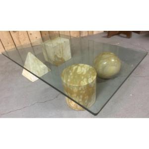 Designer Coffee Table Methaphora Massimo Lella Vignelli Casigliani Martinelli Luce