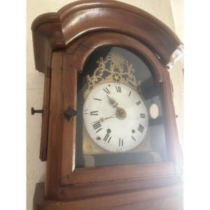 Antique Comtoise Rooster Clock, 18th Century 