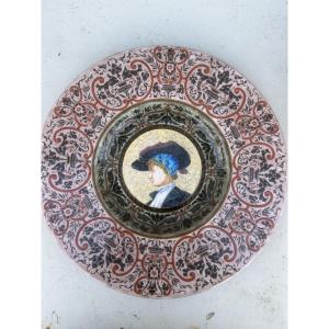 Old Bordeaux Decorative Dish Theodore Deck