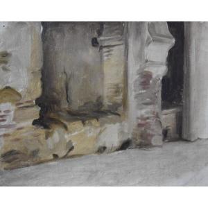 Jean-jules-antoine Lecomte Du Nouÿ (1842-1923) An Oriental Street, Oil On Canvas