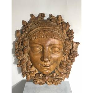 Large Mask Of Dionysos 1920/1930 .