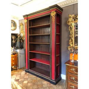 Louis XVI Style Library From The Napoleon III Period. 