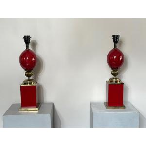 Pair Of Lamps, Year 1960.