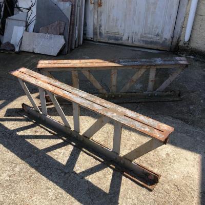 Beams Of Pont Alexandre III In Paris.