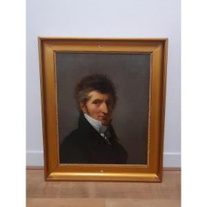 Portrait Of A Gentleman In A Directoire-style Frock Coat, Early 19th Century, Empire Period 