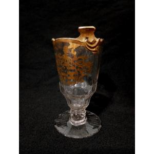 Glass Made In Silesia, Decorated With A Coat Of Arms, 18th Century.
