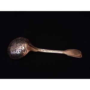 Sugar Spoon Sprinkler Solid Silver 18th Century Period