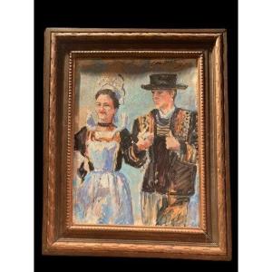 Painting “the Bretons” 