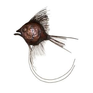 Embossed Metal Fish