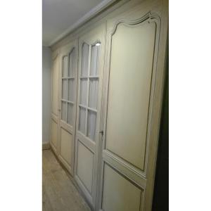Louis XV Style Wood Paneled Closet Front