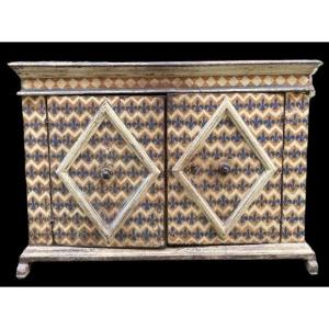 Italian Buffet Decorated With Fleur-de-lys