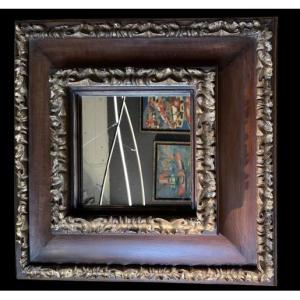 Louis XIV Step Mirror