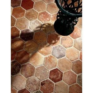 50 M2 Of Hexagonal Terracotta Floors Tiles  From  XVIII And XIX Century