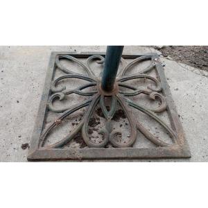 Umbrella Base, Cast Iron - 1950s/60s