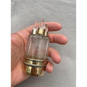 Perfume Cellar Travel Perfume In Vermeil And Crystal 19th 19th Napoleon III