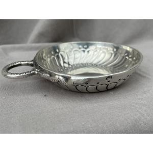 Julien Boulogne Petit Mo Received In Paris In 1765 Taste Vin Cup Tastevin Silver Louis XV 1773 