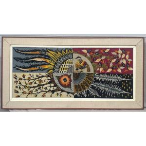Jean Picart Le Doux (1902-1982) Attributed To From A Cartoon Tapestry The 4 Four Seasons 