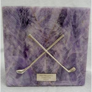 Maison Mellerio Dits Meller Box  Amethyst Quartz Price Mellerio Ormesson Golf 2005