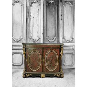 Boulle Marquetry Sideboard, Napoleon III Period