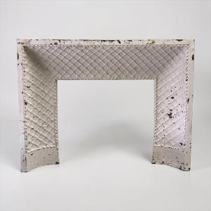 Cast Iron Fireplace Interior Circa 1880