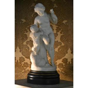Marble Sculpture After Falconet, Late Nineteenth Century