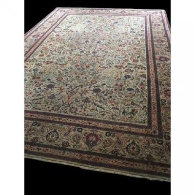 Large Persian Carpet Keshan Circa 1960 390x275