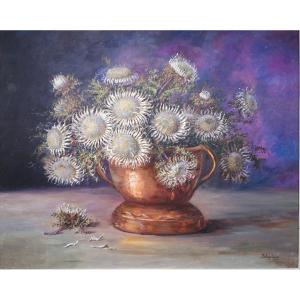 Marie-louise Babay-soler., Bouquet Of Thistles