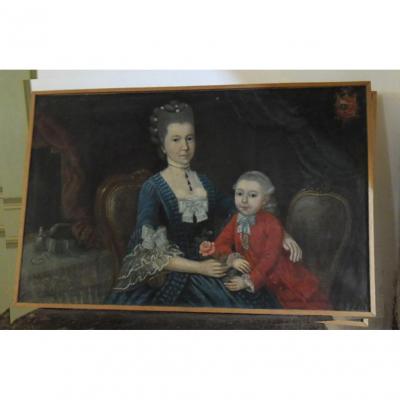 18th Century French Oil Painting