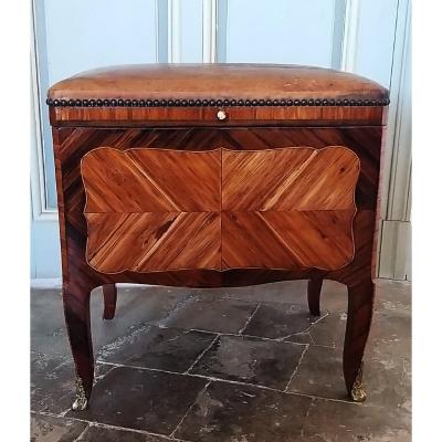 Rare Stool Louis XV Box