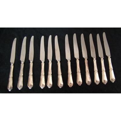 Fruit Knives In Sterling Silver