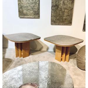 Pair Of 1970s Scandinavian Design Coffee Tables