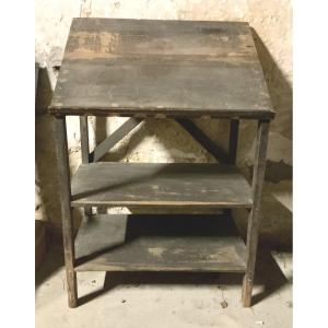 Lectern Furniture, Shelves Porte Casses XIXth. South Of France