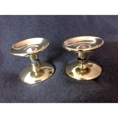 2 Pairs Of Bronze Cuffs