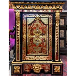19th Century Boulle Style Marquetry Sideboard 