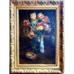 Jules Flandrin - Bouquet Of Flowers