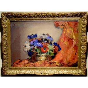 Bouquet With Saffron Drape. Joseph Berges
