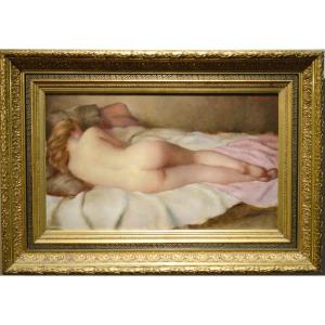 Reclining Nude: G. Nivert