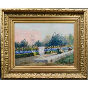 Elegant Women In The Park. Paul Ortiou.