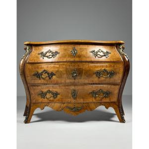 Swedish Rococo-style Chest Of Drawers, 18th Century